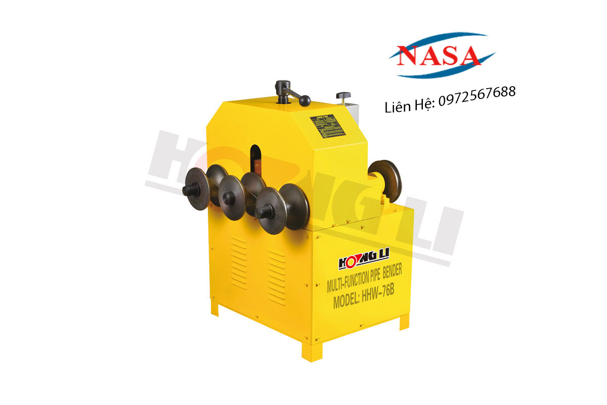 Máy uốn Đa Chức Năng Tròn Và Square Pipe Bender HHW-76B